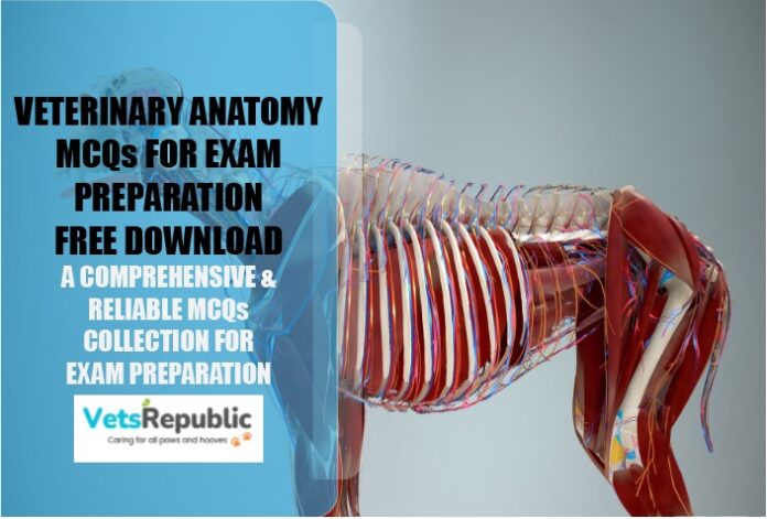 Veterinary Anatomy MCQs PDF